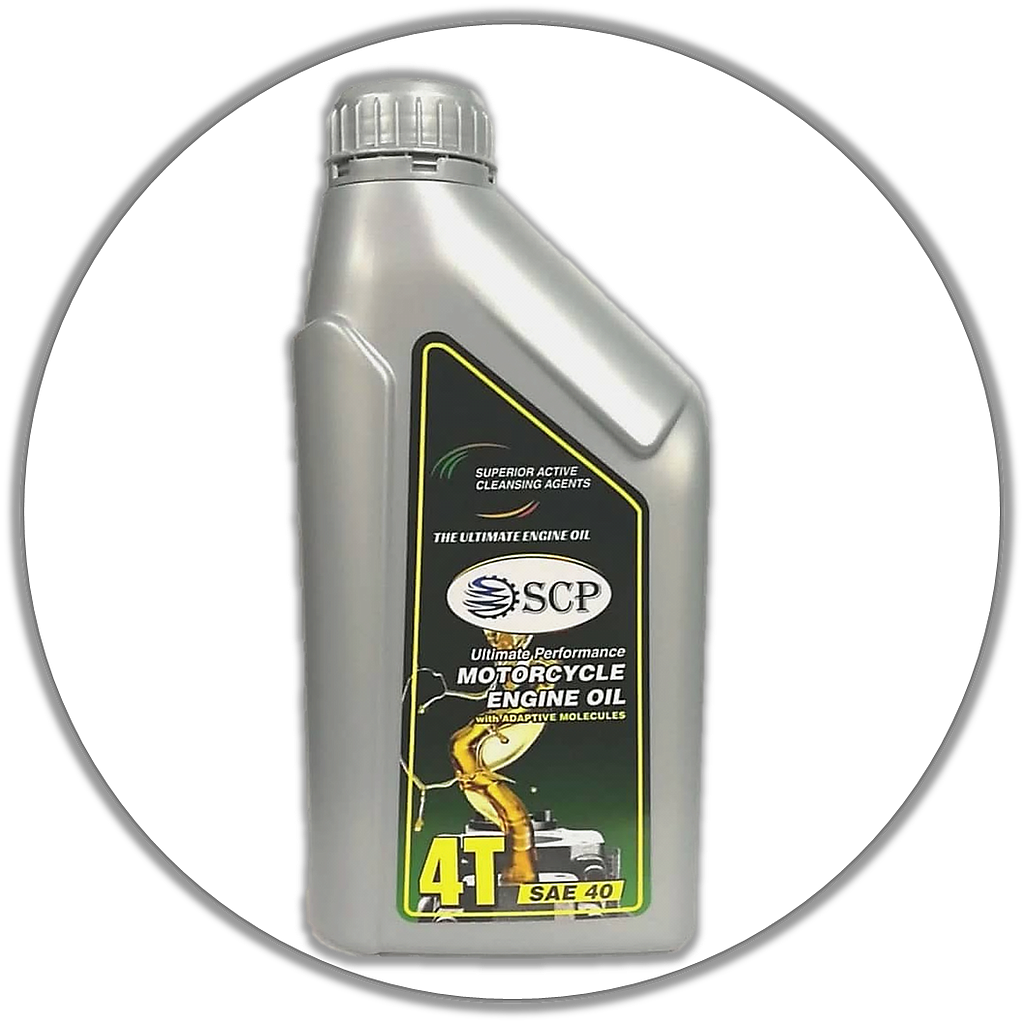 SCP Motorcycle Engine Oil 4T SAE40